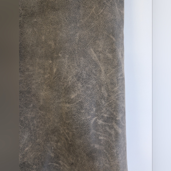 Vintage Leather Skirt With fringe Belt - Picture 6 of 12